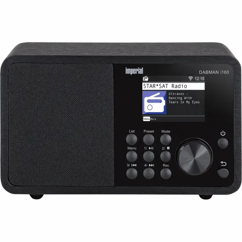 Radioodbiornik Imperial DABMAN i160 Radio FM DAB+ Internetowe Wi-Fi Bluetooth Czarny