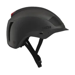Kask rowerowy LAZER Next KinetiCore Czarny Miejski z lampką (rozmiar S)