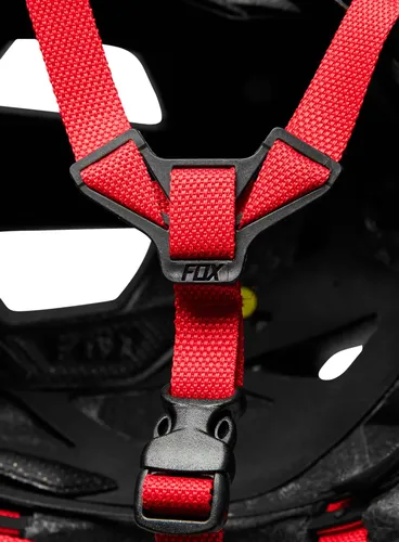 Kask rowerowy Fox Mainframe Helmet Mips - flo red