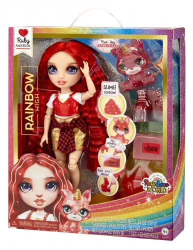 Кукла Mga Rainbow High Classic Doll, Ruby