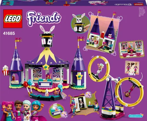 Конструктор Lego Friends волшебный парк развлечений с американскими горками (41685)