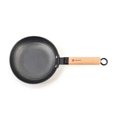 Patelnia żeliwna RODELUXE CZERWONA 24 cm