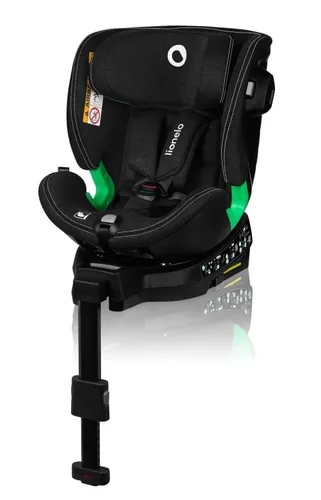 Fotelik samochodowy LIONELO Harmony i-Size 40-150 cm (0-36 kg) Czarny