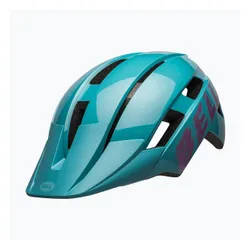 Kask rowerowy dziecięcy Bell Sidetrack II Jr light blue/pink