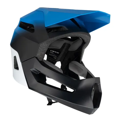 Kask rowerowy dziecięcy Dainese Scarabeo Linea 01 Jr blue/white/black