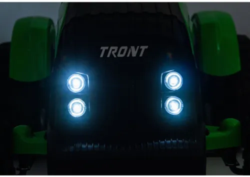 Traktor Na Akumulator Dla Dziecka Ch9959B 24V 2X120W Przyczepa LED Eva Pilot