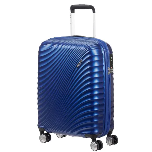 Walizka kabinowa American Tourister Jetglam - metallic blue