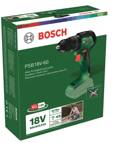 Wiertarko-wkrętarka BOSCH PSB 18V-60 06039D7300