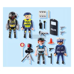 PLAYMOBIL ACT!ON HEROES 71730 FIGURKI POLICJANTÓW zestaw dla dzieci +4 lata