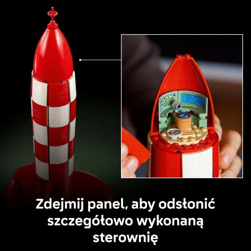 LEGO 21367 IDEAS Tintin i rakieta na Księżyc