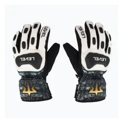 Rękawice narciarskie Level Race Replica pk white