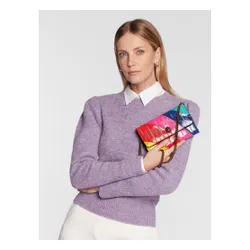 Kurt Geiger K Stripe Lanț Portofel 2548355309 Pieptene Roșu