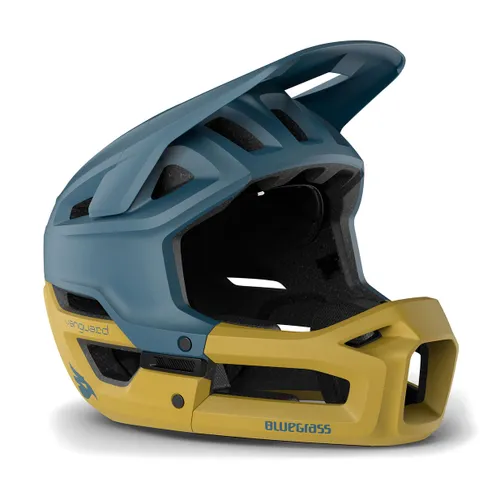 Kask rowerowy Bluegrass Vanguard blue ochre matt