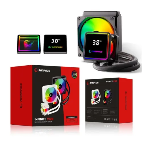 Chłodzenie Rampage Infinite V120 Biały