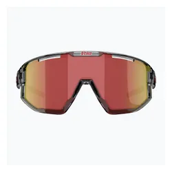 Okulary przeciwsłoneczne Bliz Fusion transparent dark grey/brow red multi