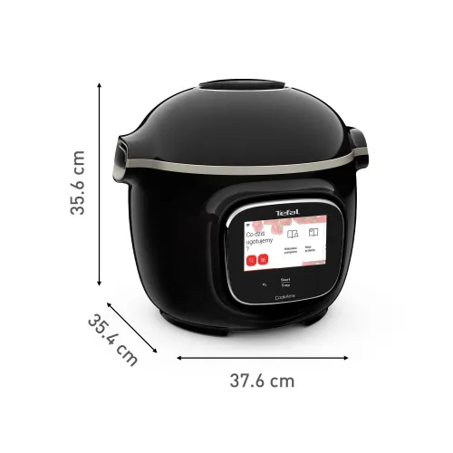 Multicooker Tefal Cook4me Touch Wi-Fi CY9128 1600W 6l Kosz do gotowania na parze + XA6078