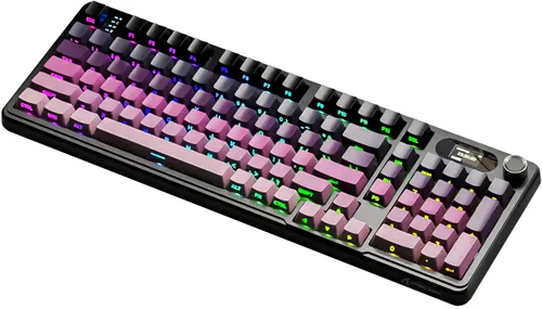 Klawiatura ATTACK SHARK X98 Pro Czarno-fioletowy