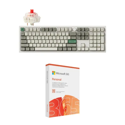 Klawiatura KEYCHRON Q6H-P1 + Program MICROSOFT 365 Personal