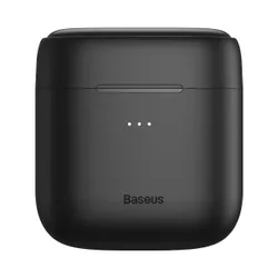 Słuchawki bezprzewodowe Baseus Encok W06 Dokanałowe Bluetooth 5.0 Czarny