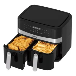 Air Fryer Frytkownica beztłuszczowa KLAUSBERG KB-7573 9l z podwójnym koszem programator czasowy