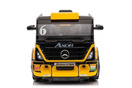 Auto Na Akumulator Ciężarówka Mercedes Z Naczepą Xmx622B LCD Mp4 Eva Skóra LED