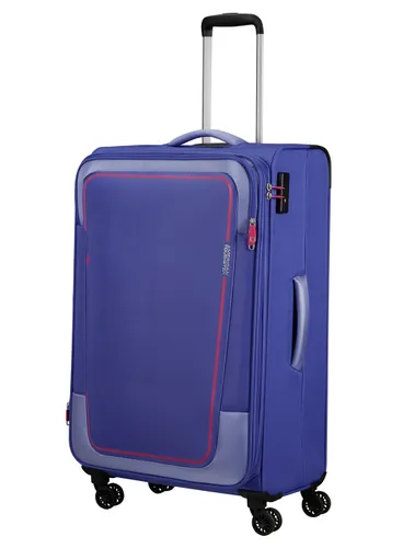 Walizka duża poszerzana American Tourister Pulsonic - soft lilac