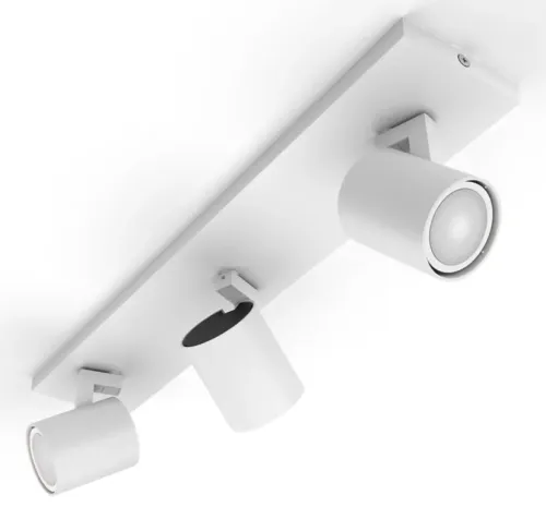 Oświetlenie punktowe Philips Hue White Ambiance Potrójne Runner Biały