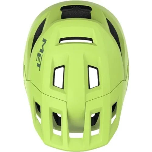 Kask rowerowy MET Shelter MIPS limonkowy