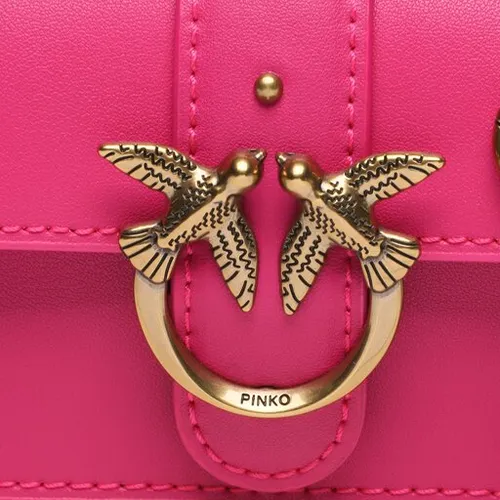 Pinko dragoste un micro sac C 100064 A0f1 Roz Pinko / antic N17Q