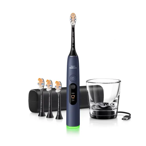 Szczoteczka soniczna PHILIPS Sonicare 8500 DiamondClean HX8515/13 Granatowy