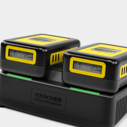 Szybka ładowarka KARCHER 2.445-028.0 2x18V 2.5/5A