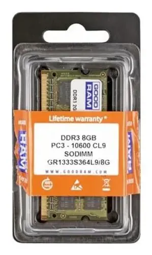 Pamięć GoodRam DDR3 8GB 1333 CL9