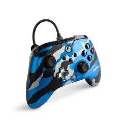 Pad PowerA Enhanced Metallic Blue Como do Xbox Series X/S, Xbox One, PC Przewodowy