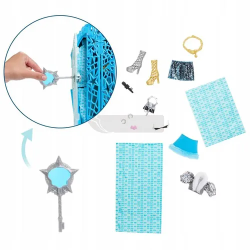 LALKA MONSTER HIGH STRASZYSEKRETY TAJEMNICE HOLLYDUCH Frankie Stein JBG81