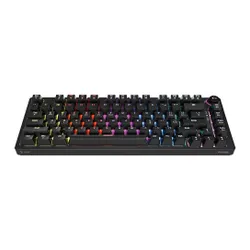 Klawiatura mechaniczna Savio Phenix Gateron Yellow Pro ABS Czarny