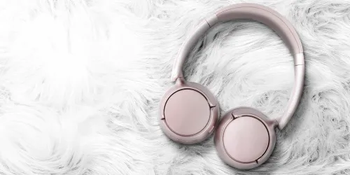 Słuchawki bezprzewodowe Hyundai HBTM 50BT Nauszne Bluetooth 6.0 Różowy