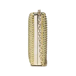 Kurt Geiger Crystal Kensington Clutch Bag 9102993759 Galben