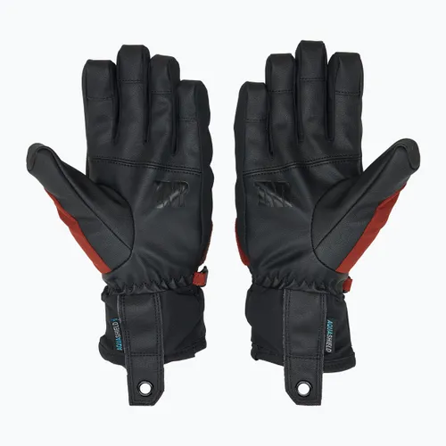 Rękawice narciarskie męskie ZIENER Gonno Aquashield woody brown