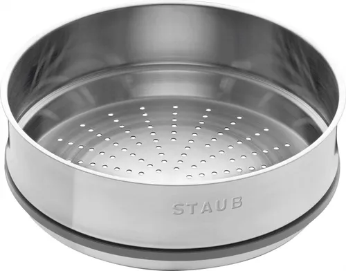 Garnek żeliwny okrągły z wkładem 3.8 ltr STAUB LA COCOTTE Czerwony