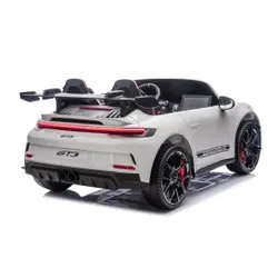Samochód Na Akumulator Dla 2 Dzieci Porsche 911 Gt3 24V Eva 2 Ciche Silniki