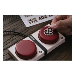 Klawiatura mechaniczna 8BitDo Mechanical Keyboard Fami Edition Kailh Box Brown V2 Brązowy