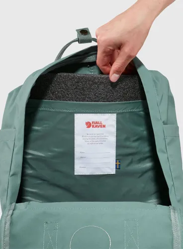 Fjallraven Kanken-ochre sırt çantası / konfeti deseni