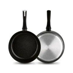 Patelnia na indukcję z pokrywką Starke Pro Celebrity Marble 28 cm