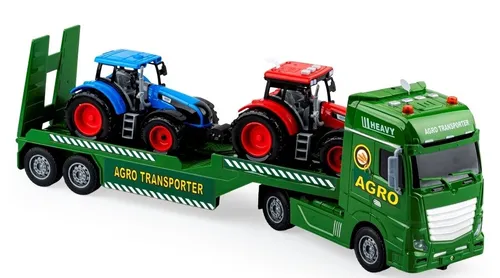 Zestaw pojazdów DUMEL Flota miejska Transporter rolniczy HT30907 (3 szt.)