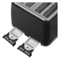 Toster Sencor STS 7541BK Ruszt do bułek Rozmrażanie 1860W