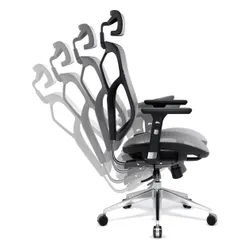 Fotel DIABLO CHAIRS V-Basic Czarno-szary