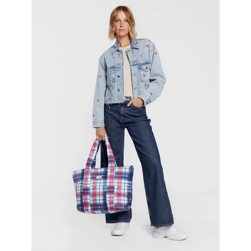 Сумка Tommy Jeans Tjw Hype Cons Travel Tote Tartan AW0AW14428 0GY