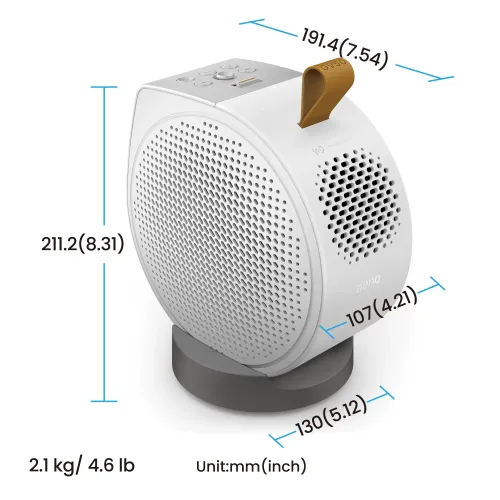 Projektor BenQ GV50 DLP Full HD HDR Google TV Wi-Fi Bluetooth AirPlay