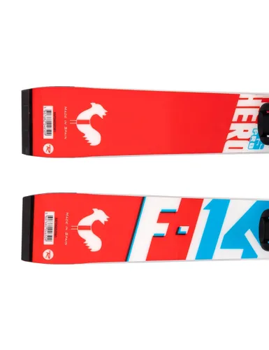 Narty dziecięce sportowe ROSSIGNOL HERO FIS GS PRO + wiązania LOOK NX JR7 - Długość (cm) - 135