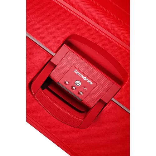 Большой чемодан Samsonite S'Cure - crimson red